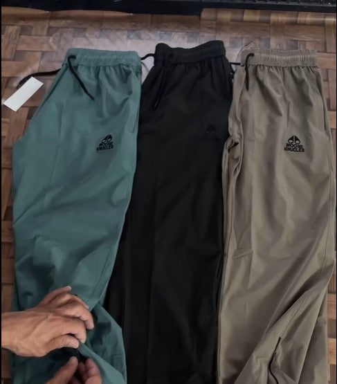 Straight fit Zipper Track Pant
