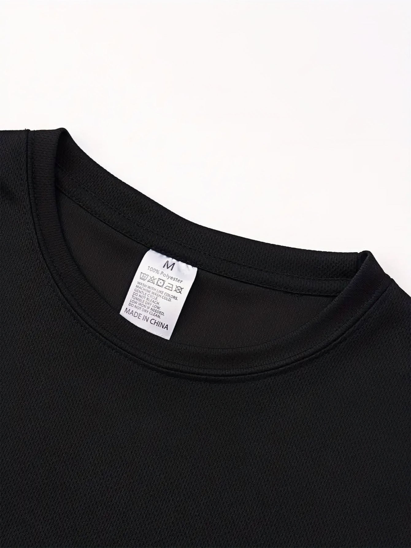 Men's T-shirt - Simple, Casual, Fashion Trend, Street Hip-Hop, Comfortable, Sporty