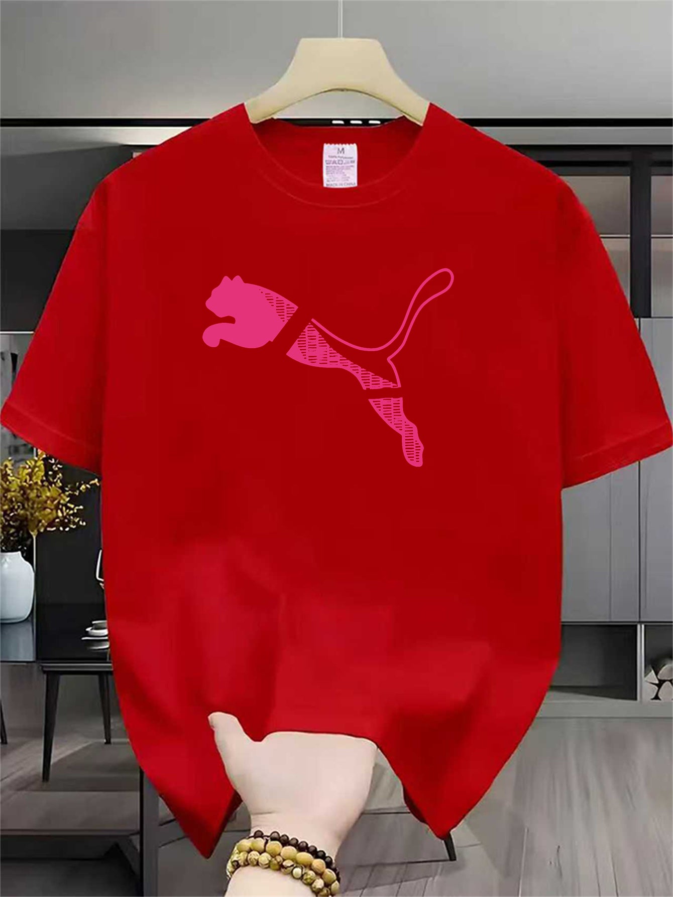 Men's T-shirt - Simple, Casual, Fashion Trend, Street Hip-Hop, Comfortable, Sporty