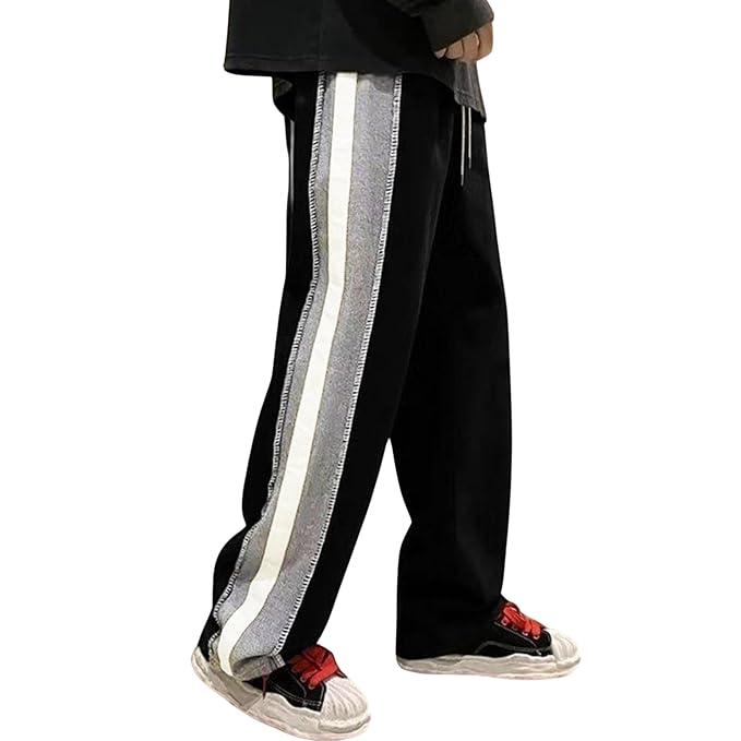 Black ruffed Trackpants - Premium design and quality