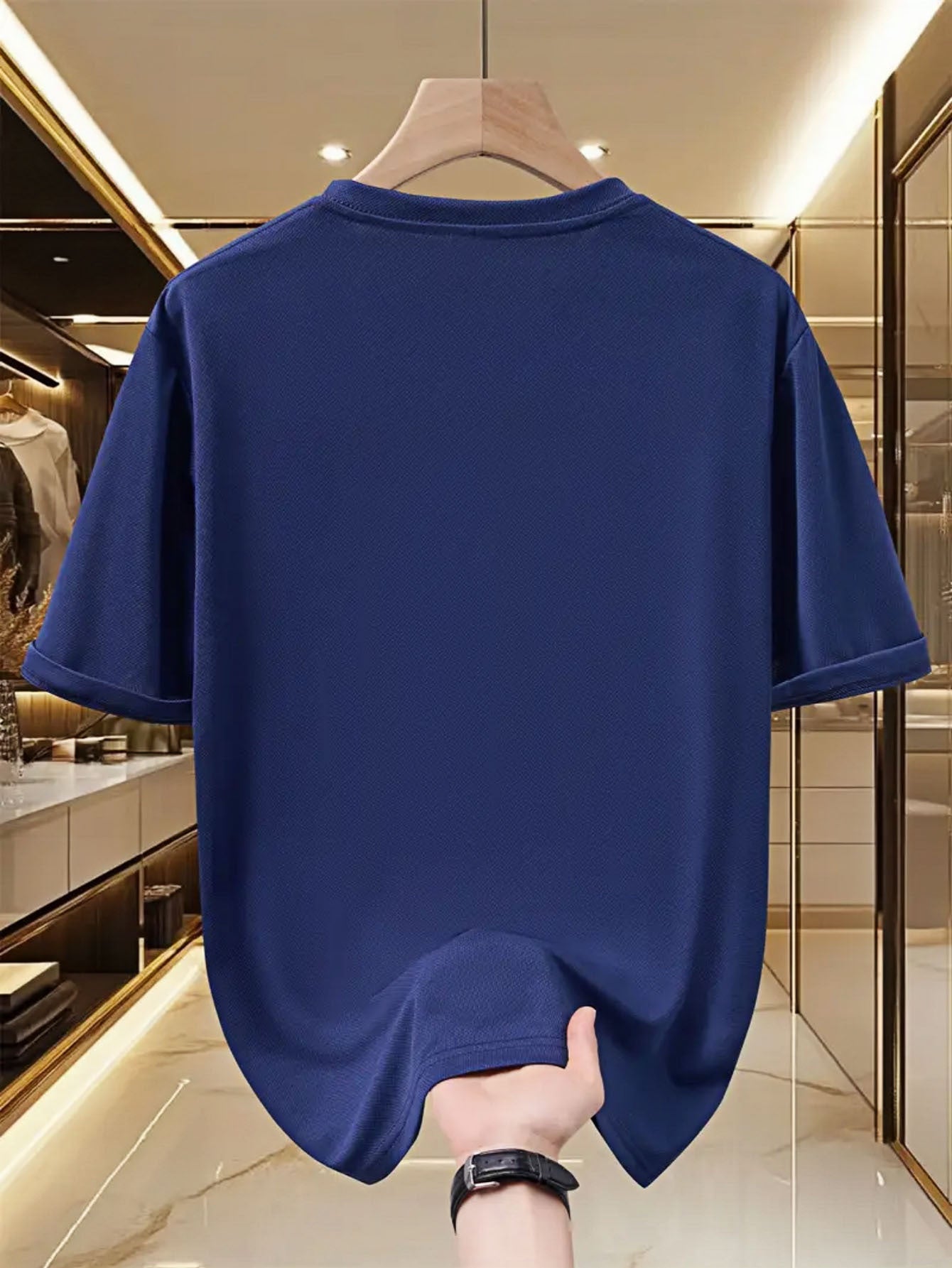 Men's T-shirt - Simple, Casual, Fashion Trend, Street Hip-Hop, Comfortable, Sporty