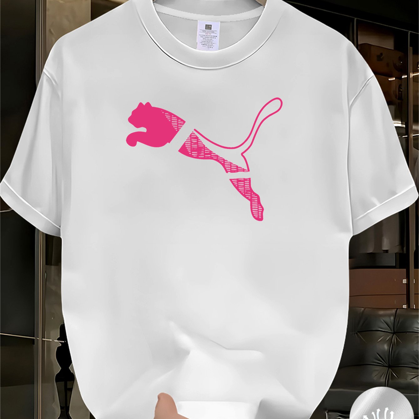 Men's T-shirt - Simple, Casual, Fashion Trend, Street Hip-Hop, Comfortable, Sporty