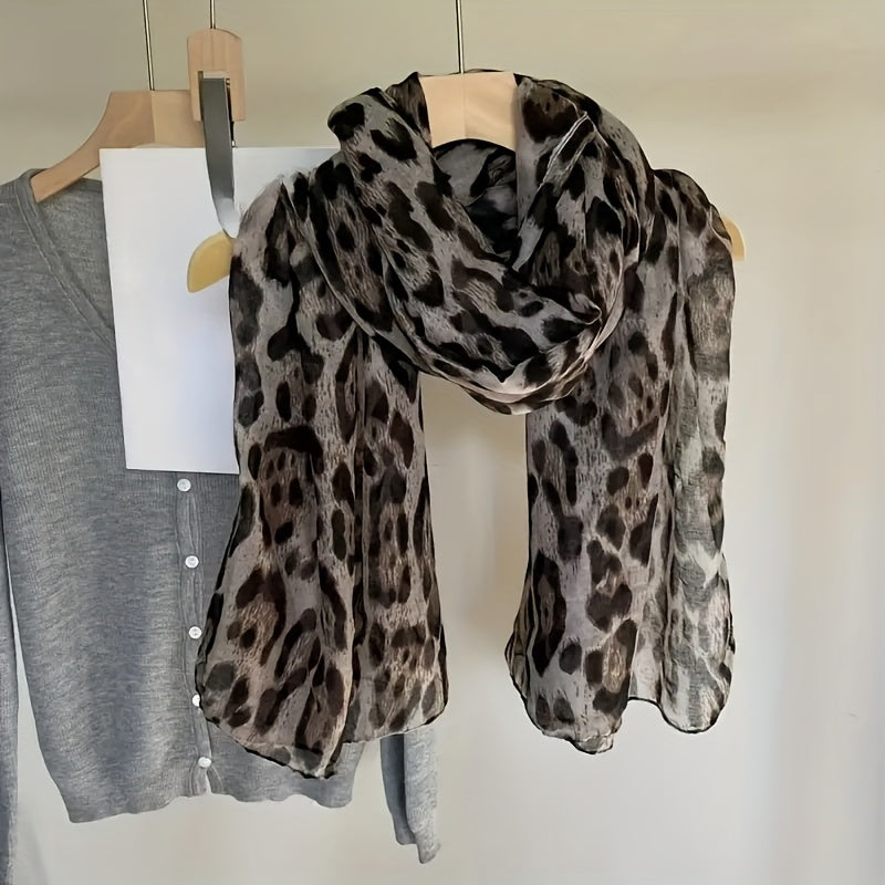 Vintage-style Long Shawl- Lightweight multi use Accessory