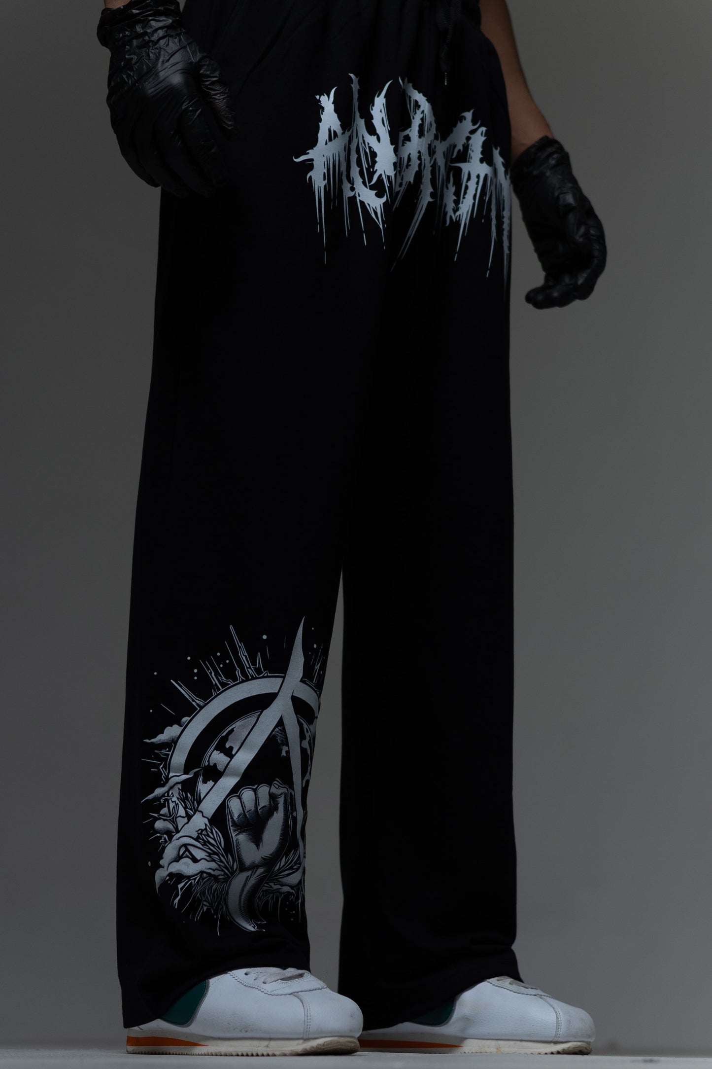 NOCTURNE ANARCHY BAGGY TRACK PANTS