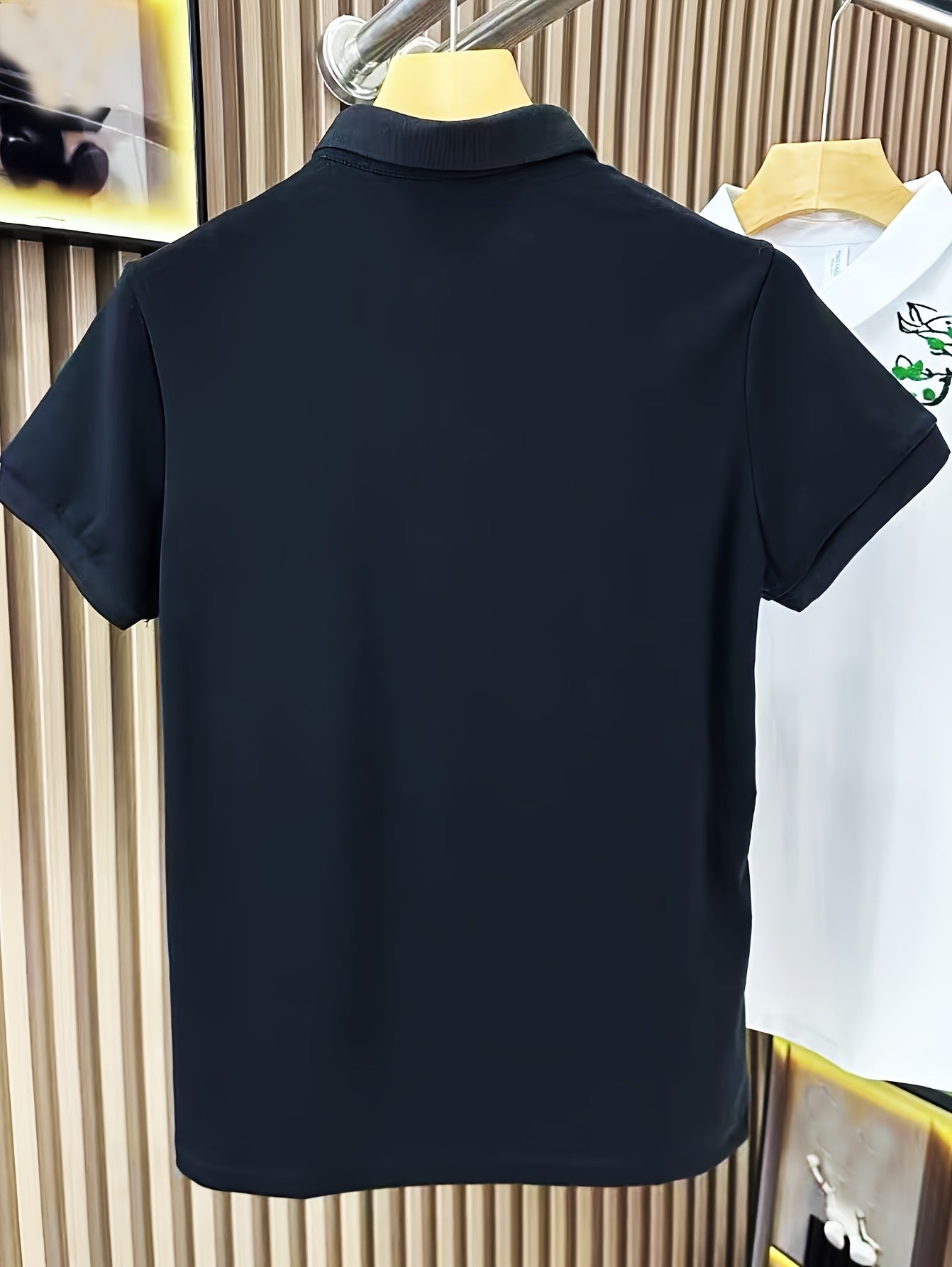 Men's Polo Shirt, Summer Trend, Embroidered, Premium Feel, Fashionable Lapel Collar