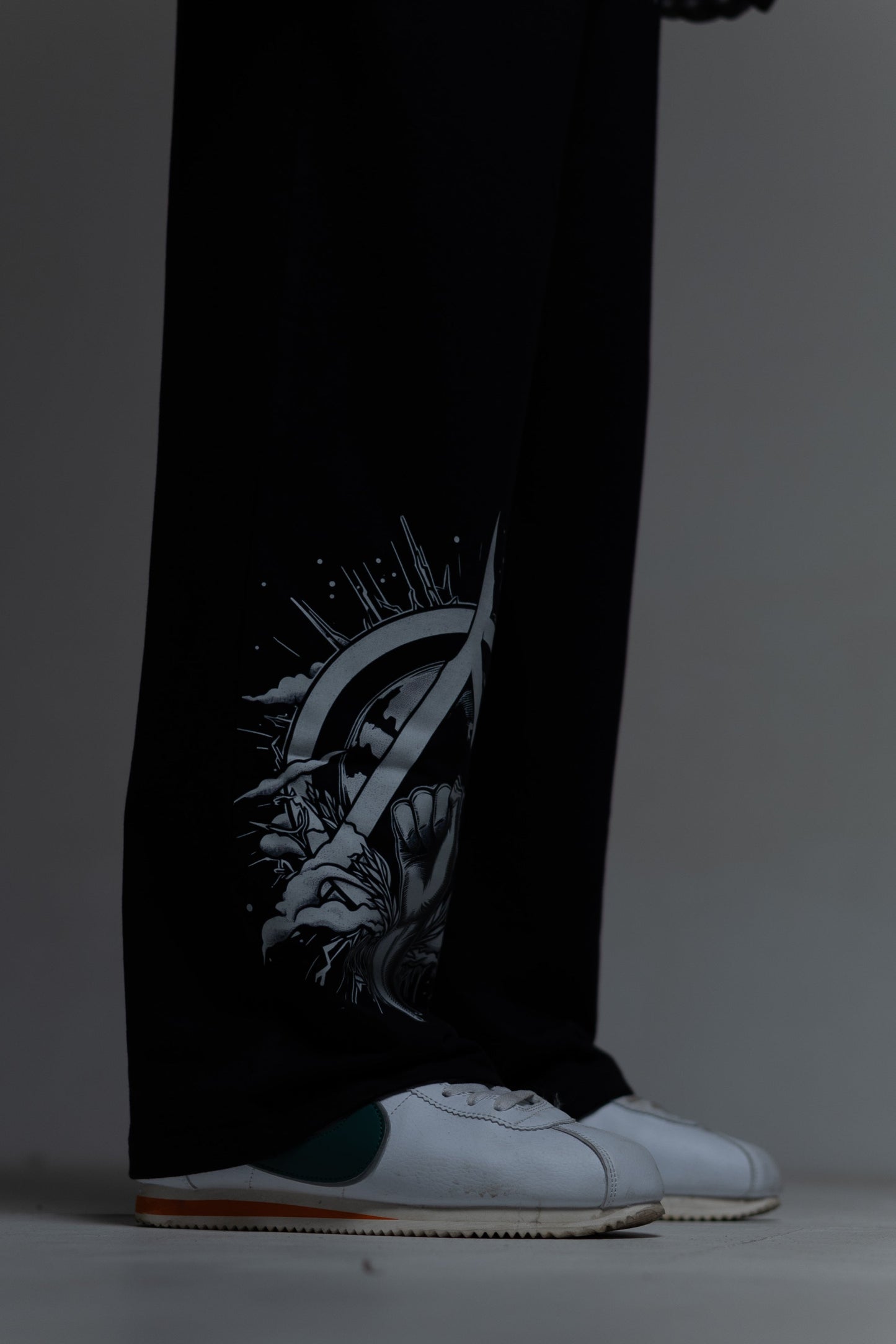 NOCTURNE ANARCHY BAGGY TRACK PANTS
