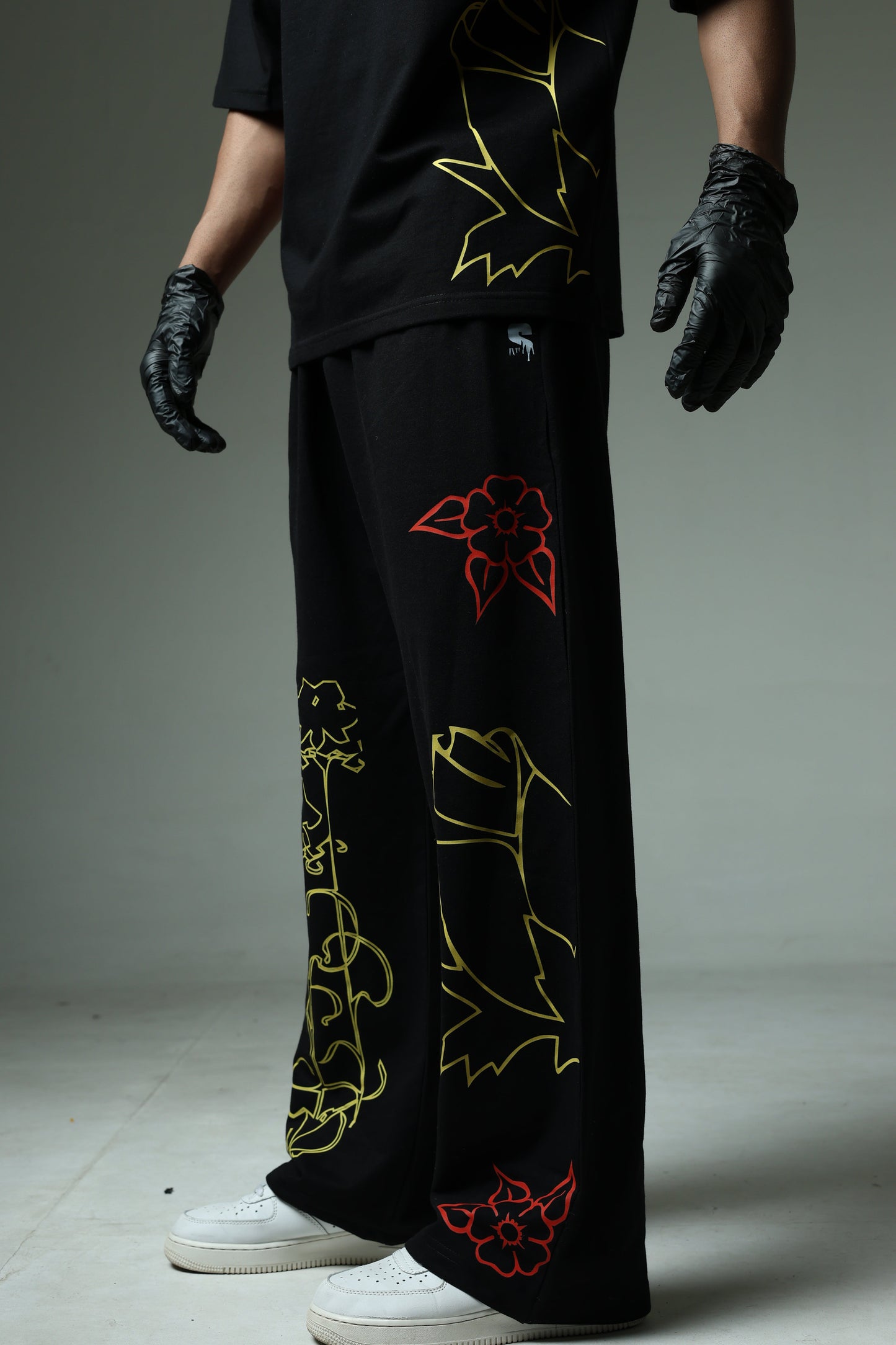 NOIR BLOOM TRACK PANTS