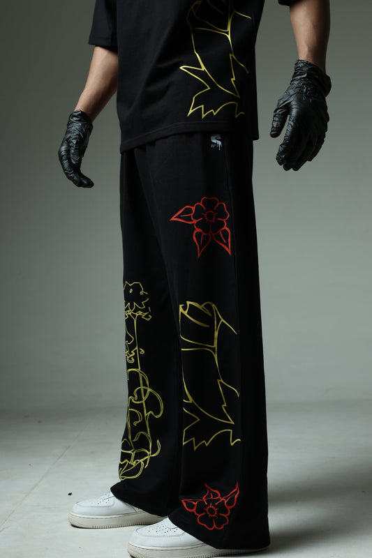 NOIR BLOOM TRACK PANTS