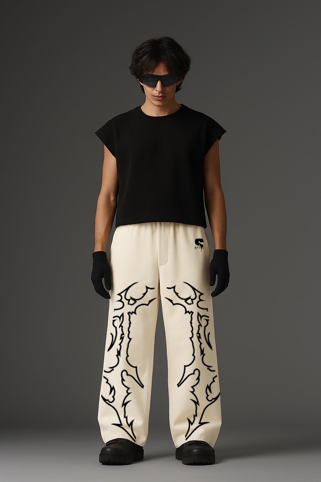 THE FROSTY COMFORT BAGGY TRACK PANTS