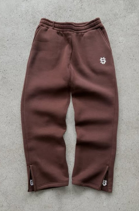 Chocolate zipper trackpants | Premium quality| summer essential |