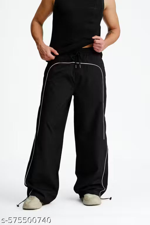 Black deconstructed Trackpants - Premium design and quality