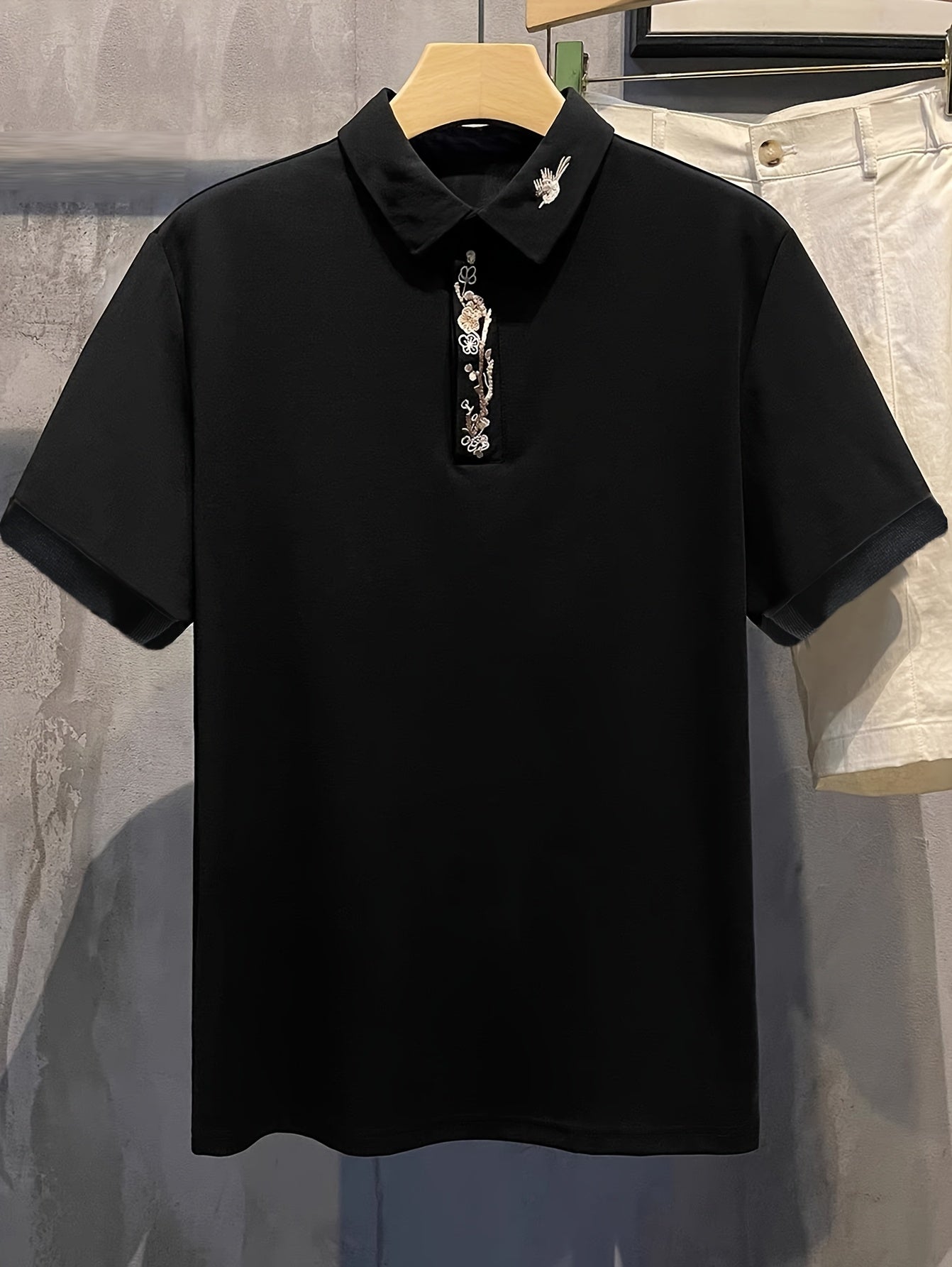 Men's Shirt, Summer British Style Fashion, Casual Slim Fit