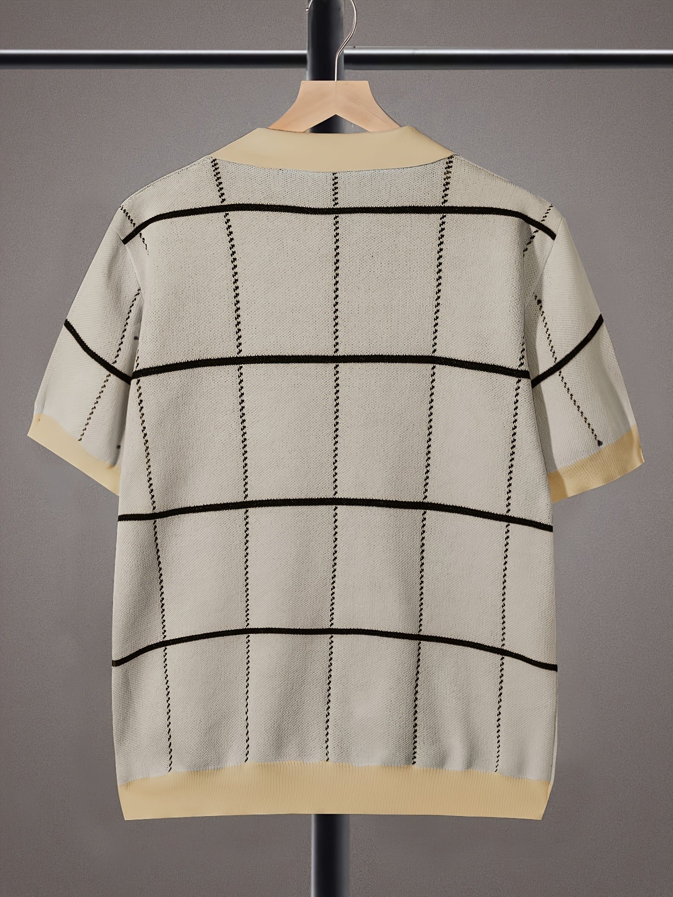 H/S Lining Collar T-Shirt