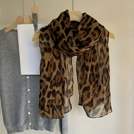 Vintage-style Long Shawl- Lightweight multi use Accessory