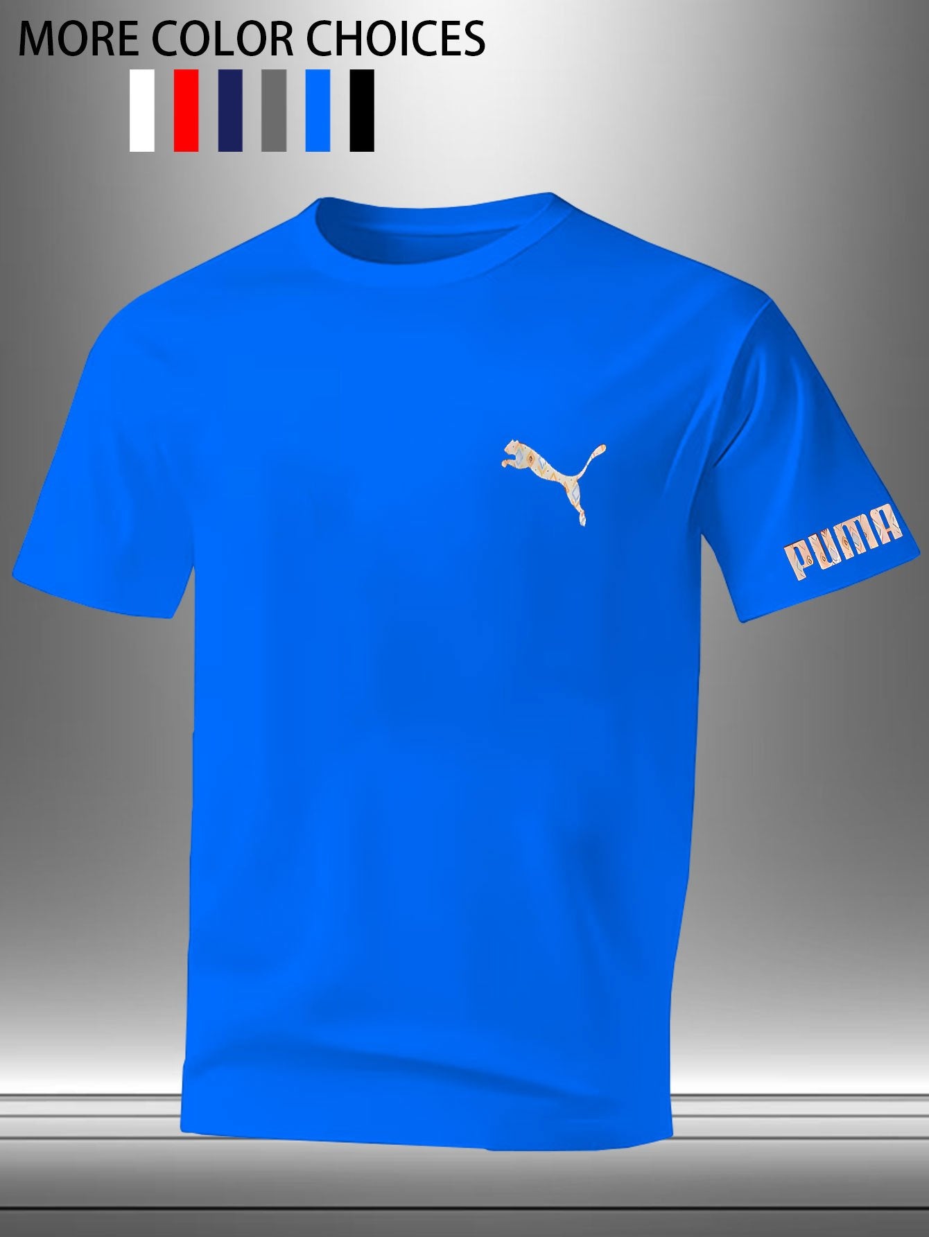 Men'S Round Neck Short Sleeve | Multi-Color