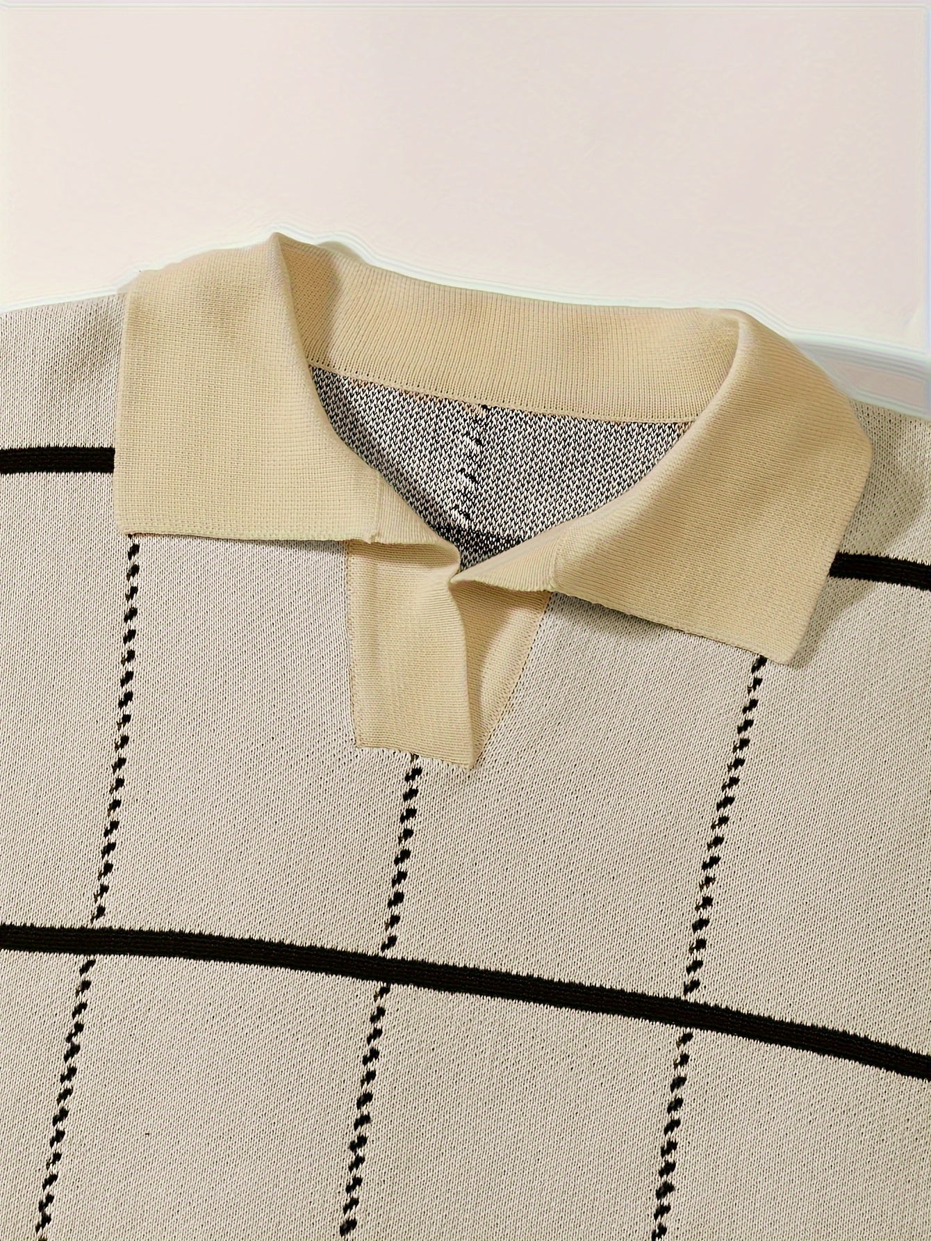 H/S Lining Collar T-Shirt