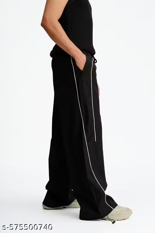 Black deconstructed Trackpants - Premium design and quality