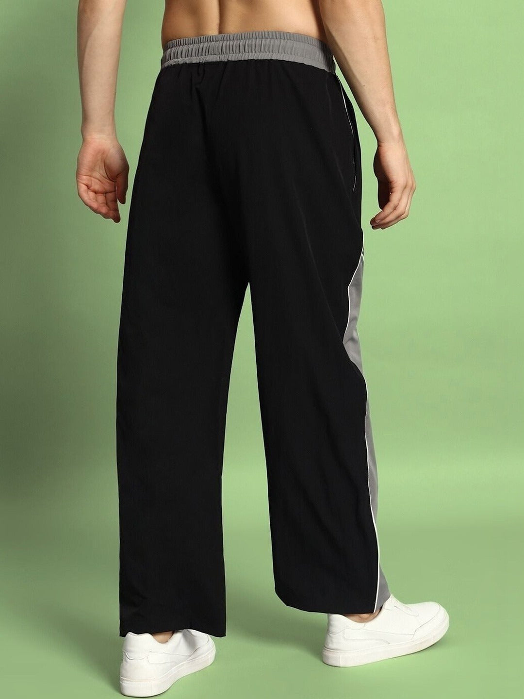Grey pattern bold Trackpants - Premium design and quality