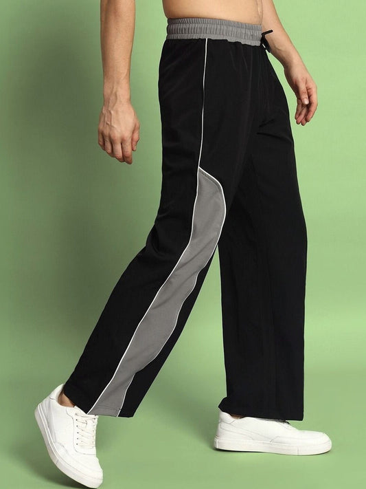 Grey pattern bold Trackpants - Premium design and quality